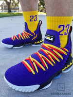 King James #23 Super Elite Basketball Socks Socks